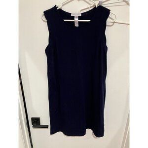 Fynn & Rose Women's Sleeveless Mini Dress, Navy, Medium